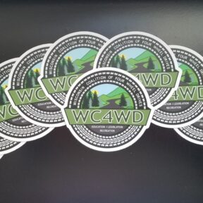 WC4WD Window Decals